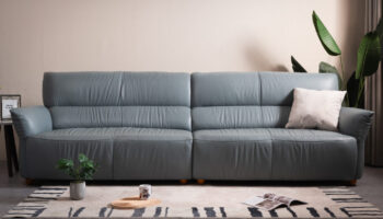 夏卡爾牛皮沙發